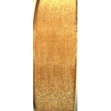 9232 15 531 - Sheer organza ribbon  15mm on 25m rolls